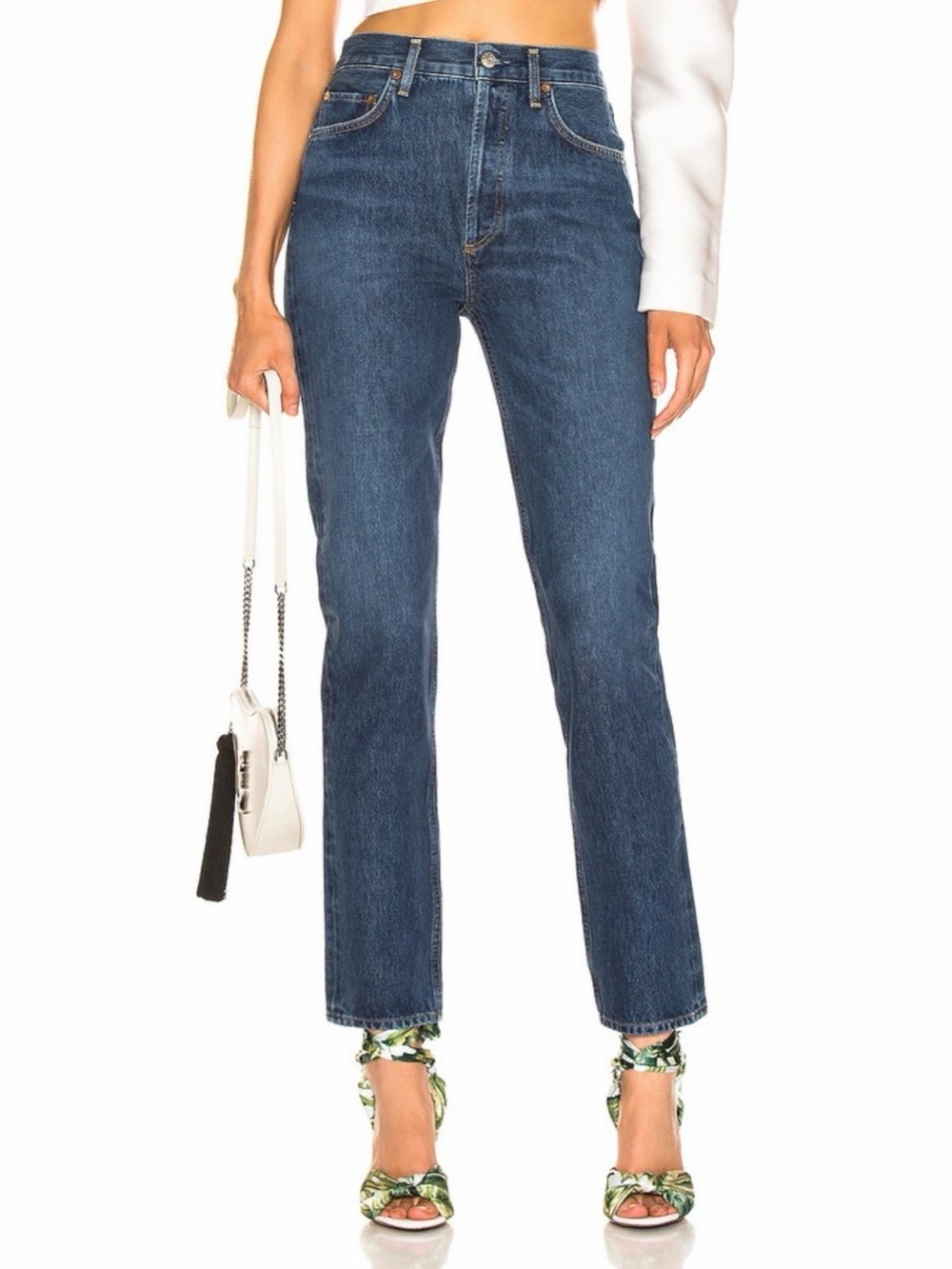 Agolde Remy High Rise Straight Jeans Wink